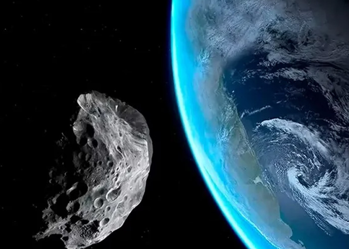 Afirman que un enorme asteroide podría caer en la Tierra en el año 2046