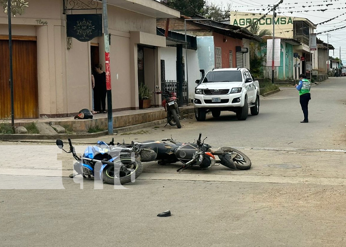 Desatender una señal de alto fue la posible causa de un accidente vial en Jalapa