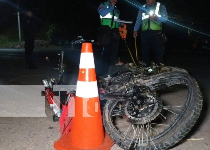 Motociclista muere el día de su cumpleaños en la ciudad de Matagalpa