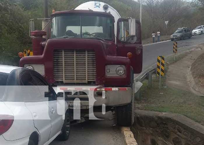 Foto: Conductor imprudente provoca accidente de tránsito en Mozonte / TN8