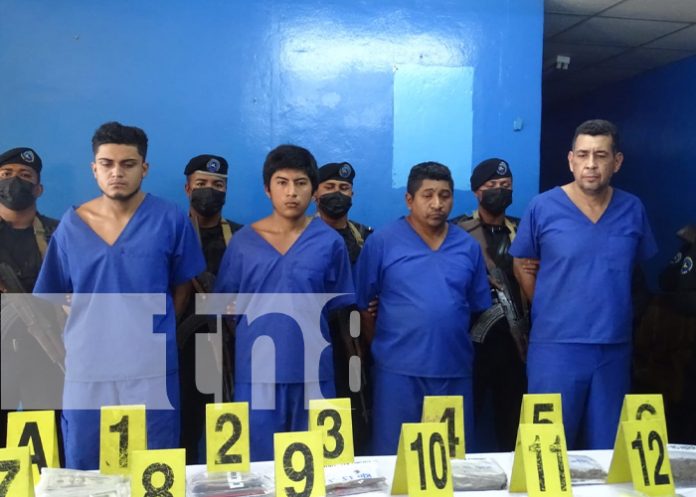 Policía de Nicaragua pone tras las rejas a delincuentes en Masaya y Chinandega