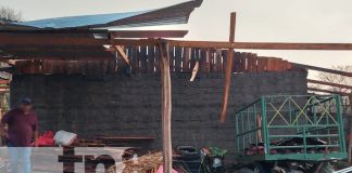 Lluvias y fuertes vientos provocaron daños parciales en viviendas en Somoto