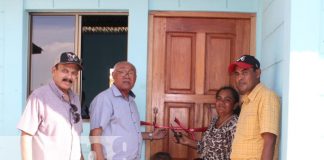 Gobierno de Nandaime entrega cinco viviendas dignas