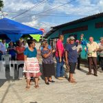 Familias del barrio Carlos Núñez inauguraron 2 nuevas Calles en Juigalpa
