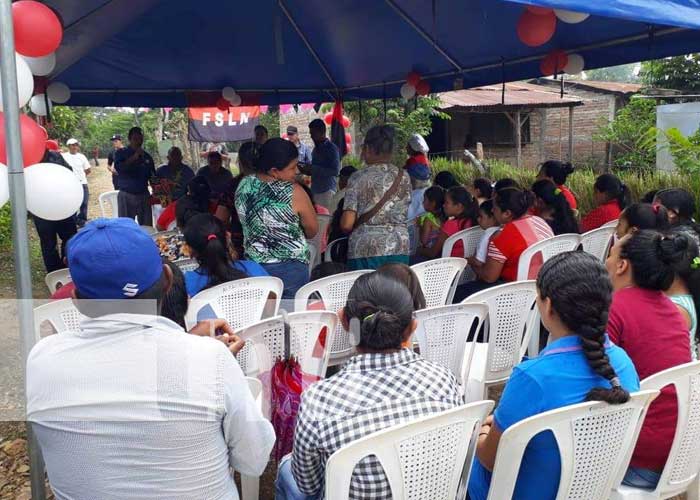 Más comunidades beneficiadas con inauguración de caminos en Jinotega