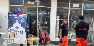 En una gasolinera de Chinandega se registró un conato de incendio