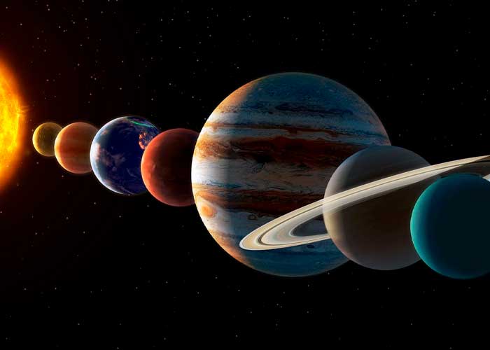 Este martes cinco planetas se alinearán con la Luna