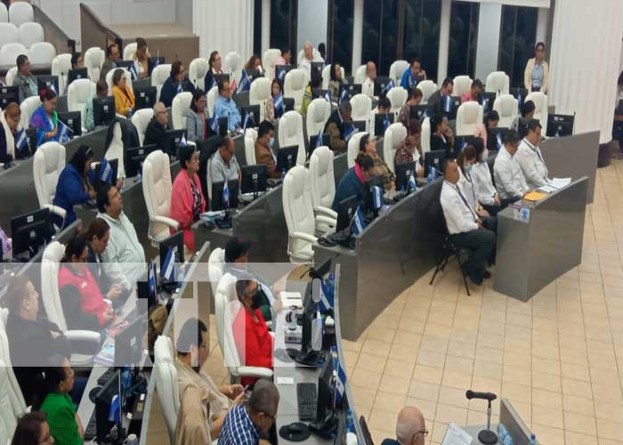 La Contraloría General de la República de Nicaragua, presentó el informe de gestión anual 2022 a la Asamblea Nacional.