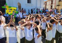 Pobladores de León participan en el Primer Ejercicio Nacional de Multiamenazas