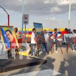 Foto: Puerto Salvador Allende honra a Chávez y a las mujeres nicaragüenses / TN8