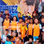 Academias deportivas de la Alcaldía de Managua rinden homenaje a Hugo Chávez