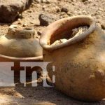 Encuentran piezas arqueológicas en el barrio indígena de Monimbó, Masaya