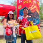 Pareja llegó de paseo a Xiloá fue la ganadora del concurso de Plan Playa con Crónica TN8