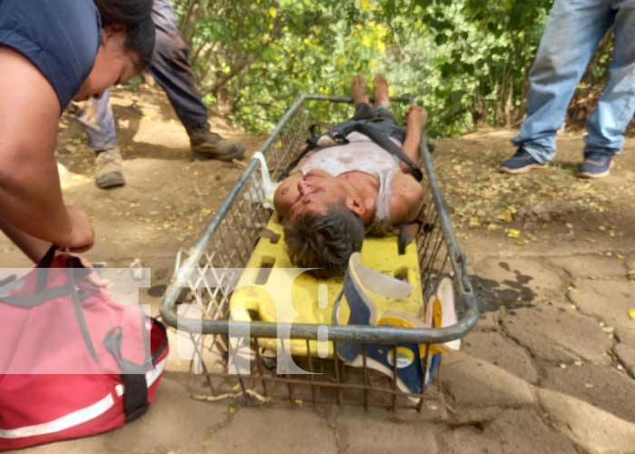 Foto: Un hombre ebrio se cayó en un cauce de Managua / TN8