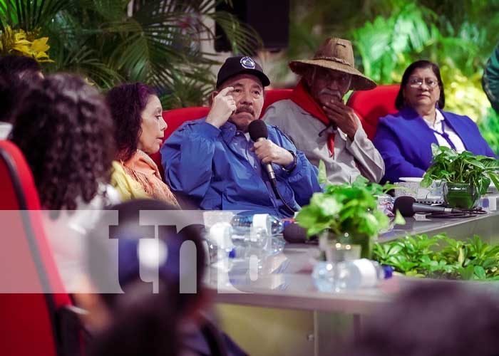 Foto: Acto por el 43 aniversario de la Cruzada Nacional de Alfabetización, presidido por el Comandante Daniel Ortega / TN8