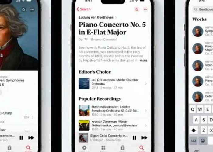 Apple estrenará app exclusiva para música clásica