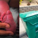 Bebé recién nacido abandonado en una gasolinera de California