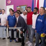 Foto: Bienvenida a la Selección de Béisbol de Nicaragua tras el Clásico Mundial de Béisbol / TN8