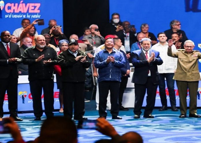 Presidente Daniel Ortega, en homenaje al Comandante Hugo Chávez: 