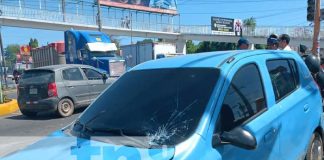 Foto: Accidente en la entrada a Ciudad Sandino / TN8