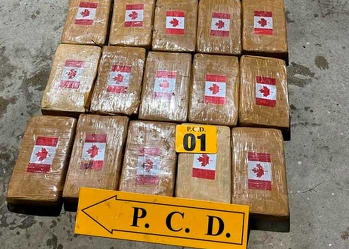 Caen dos nicaragüenses con más de una tonelada de cocaína en Costa Rica