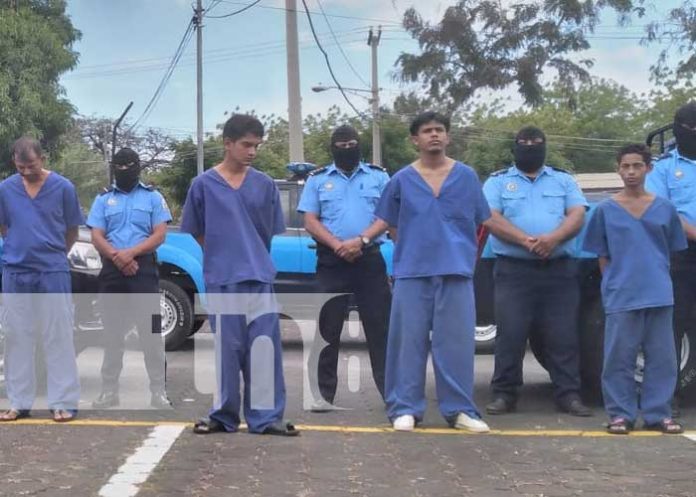 Foto: Delincuentes tras las rejas en Nicaragua / TN8
