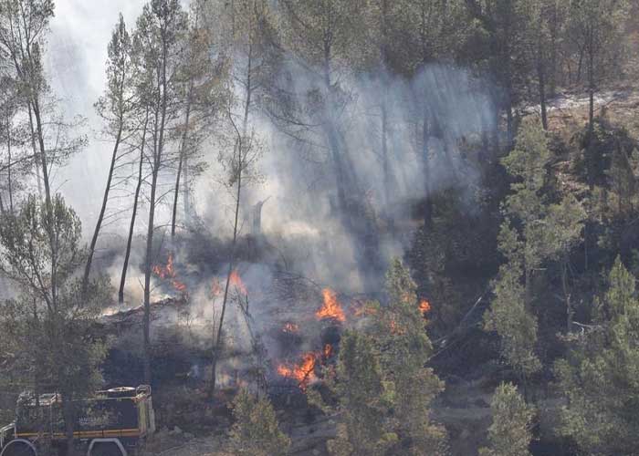 Incendio forestal en España afecta a al menos 4 mil hectáreas