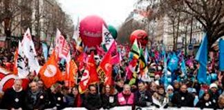 Varias ciudades de Francia continúan con marchas contra la reforma de pensiones