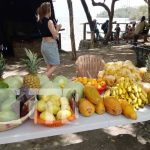 Gran variedad de frutas en el famoso mercadito de Santa Cruz en Ometepe