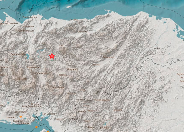 Sismo de magnitud 3.7 dejó "pálidos y chirizos" a habitantes en Honduras