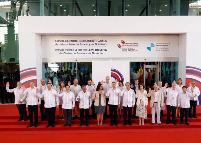 Inaugurán la XXVIII Cumbre Iberoamericana en República Dominicana
