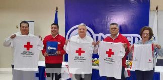 Foto: Donación del INISER a la Cruz Roja Nicaragüense / TN8