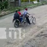 Foto: Accidente con ciclista en Jalapa, Nicaragua / TN8