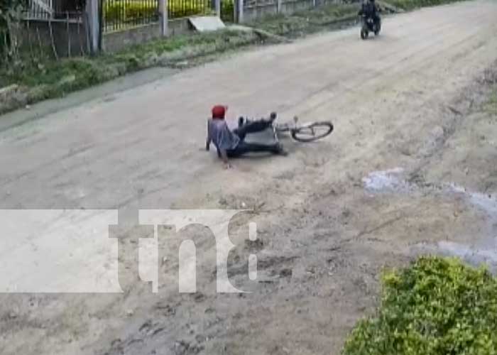 Foto: Accidente con ciclista en Jalapa / TN8