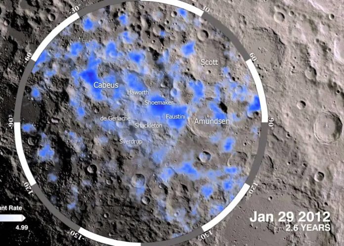 Millones de toneladas de agua en la Luna son la clave para futuras exploraciones