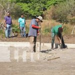Foto: Construcción de parque acuático en San Juan de Limay / TN8