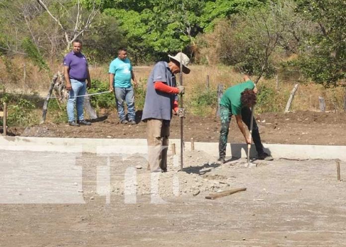 Foto: Construcción de parque acuático en San Juan de Limay / TN8