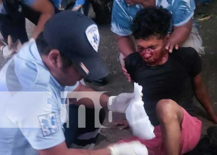 Foto: Ataque a un ladrón que se quiso meter a una vivienda en Las Sierritas, Managua / TN8