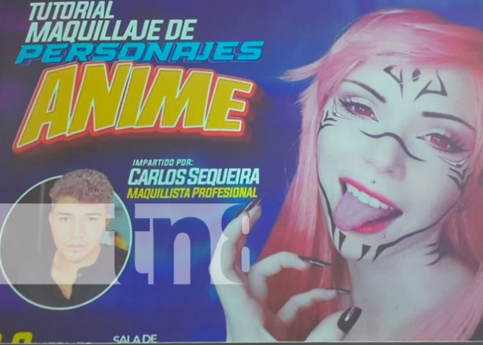 MINJUVE realiza tutorial práctico de maquillajes para personajes de animes