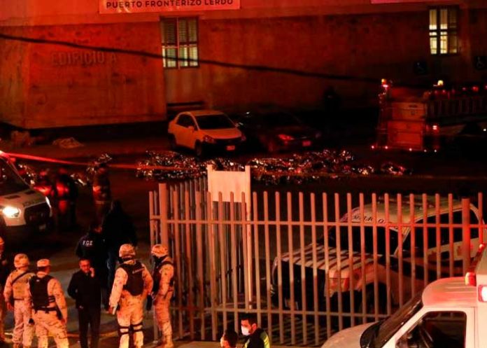 ¡Catástrofe en México! Incendio dejó a 39 migrantes 