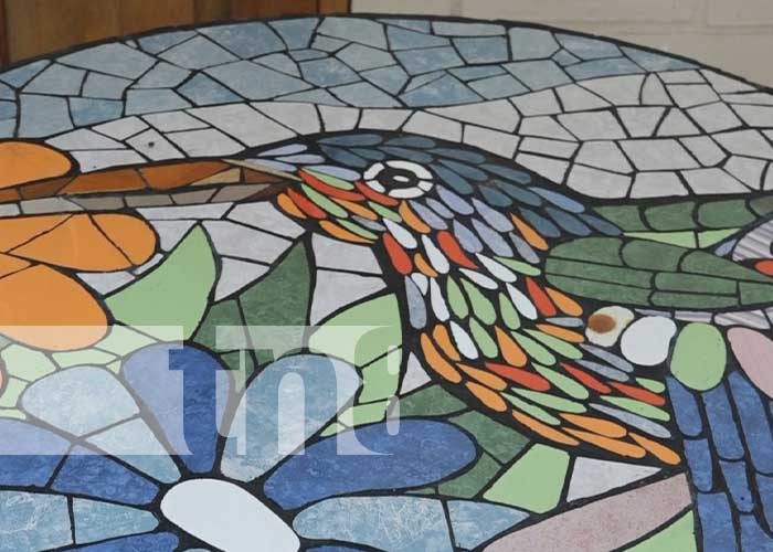 Foto: Estudiantes de Estelí aprenden más sobre el arte mosaico / TN8