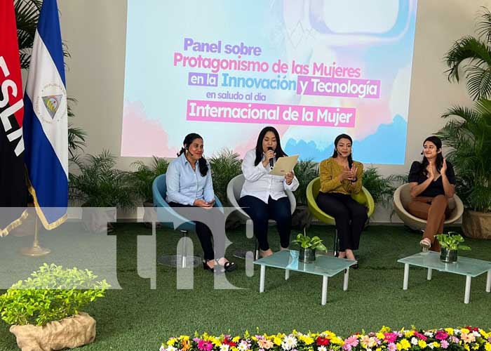 Foto: Foro sobre innovación y tecnología de la mujer en Nicaragua / TN8