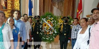 Foto: Bello homenaje en Nandaime al General José Dolores Estrada / TN8