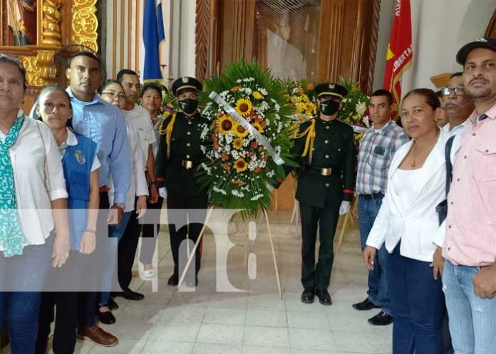 Foto: Bello homenaje en Nandaime al General José Dolores Estrada / TN8