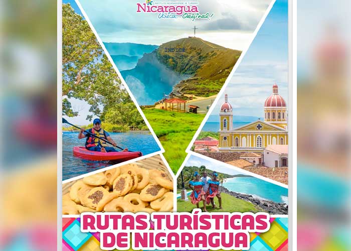 Conocé las 12 rutas turísticas que Nicaragua te ofrece