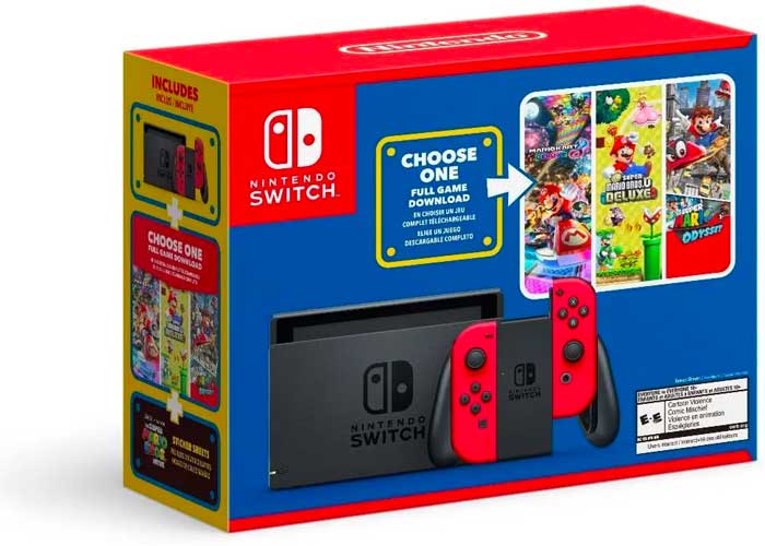 Nintendo confirma el pack de Switch con temática de Super Mario Bros