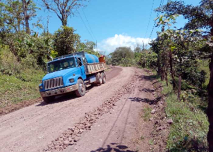 Para una vida mejor MTI rehabilita caminos en Matagalpa y el Triángulo Minero