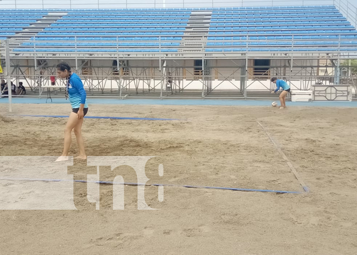 Tour nacional de volleyball playa hace su segunda parada en el Paseo Xolotlán