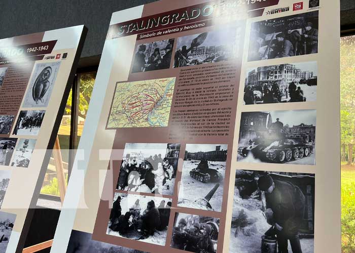 Foto: UNAN-Managua hizo homenaje por la Victoria de Stalingrado / TN8
