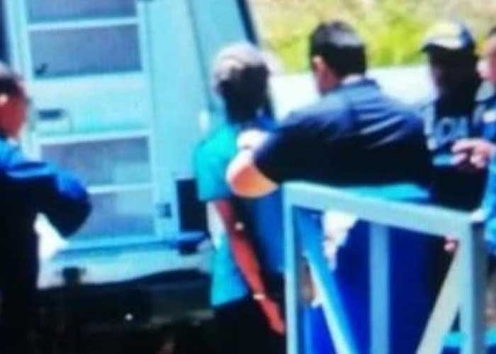 Foto: Captura de uno de los implicados en asesinato de un nica en Costa Rica